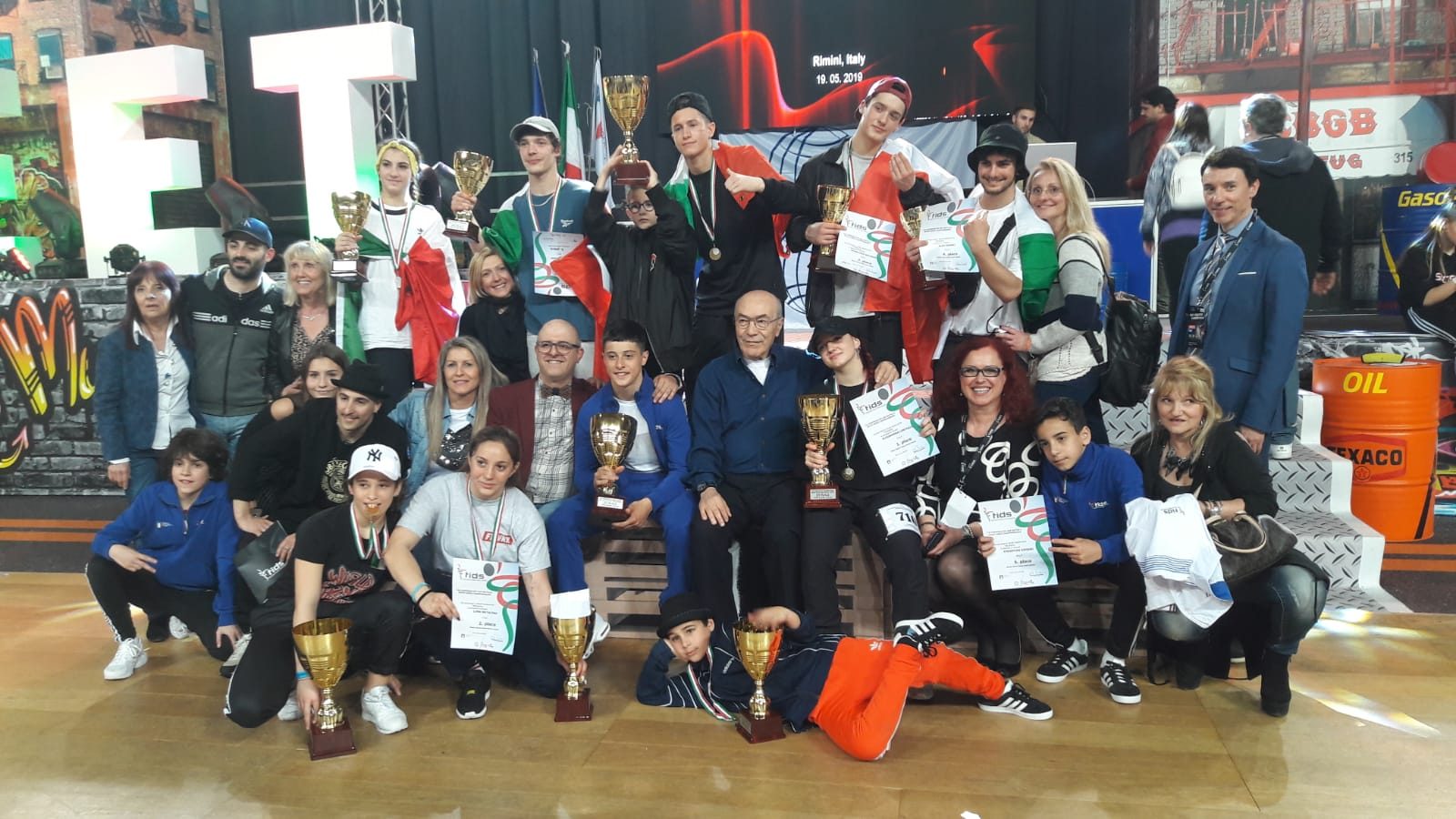 campionato europeo IDO 2019 - gran finale - foto gruppo